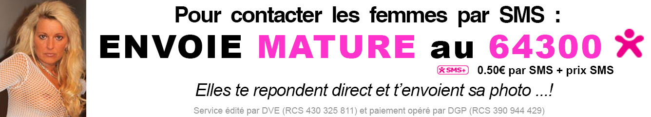 tchat sms femme mure